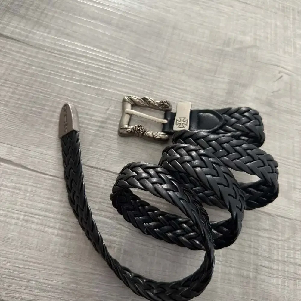 Enfants Riches Deprimes Port Of Souls Braided Leather Belt